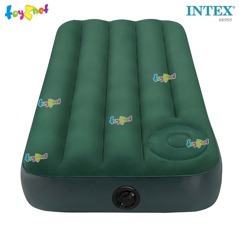 Intex ที่นอนเป่าลม แคมป์ปิ้ง ปิคนิค 2.5 ฟุต มีที่สูบลมด้วยเท้าในตัว ...