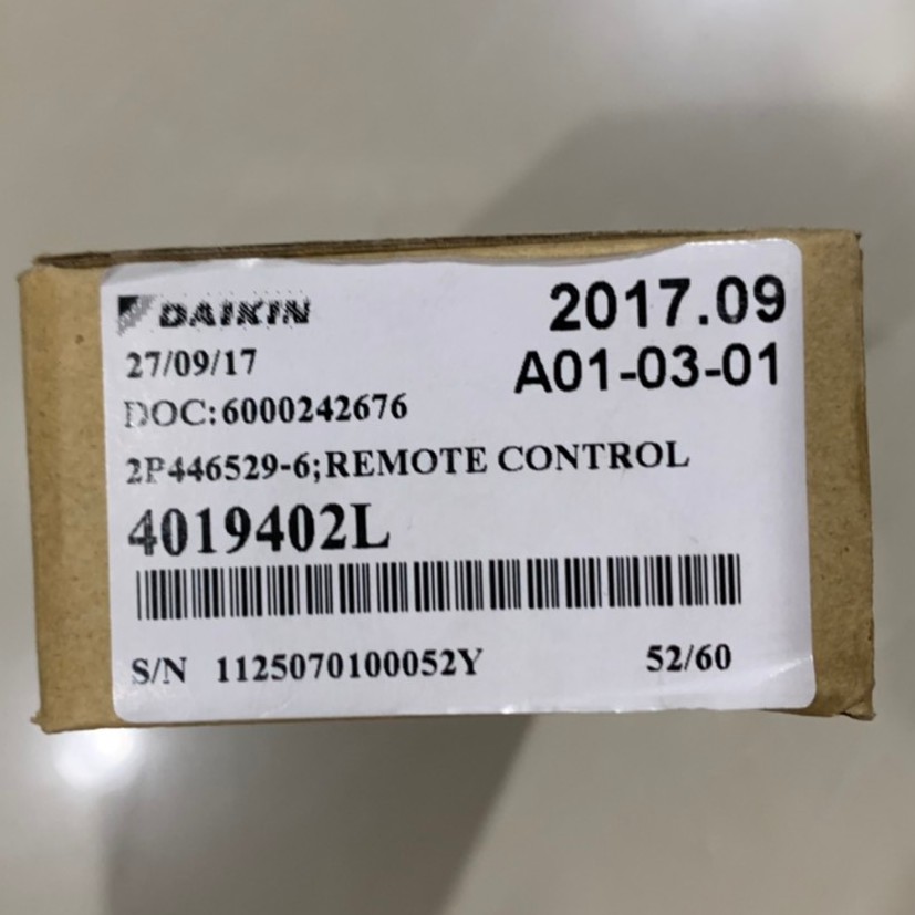 daikin-4019402l-arc480a34-รีโมทแอร์-remote-ของแท้-ตัวยิงไดกิ้น-ตัวกดไดกิ้น-daikin-อะไหล่แอร์แท้-ราคาถูก-ส่งเร็ว