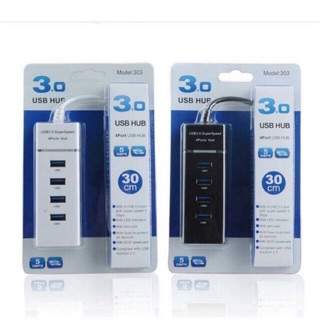 ภาพหน้าปกสินค้าของแท้100% USB HUB 3.0 High Speed 4 Portการขยายตัวสำหรับคอมพิวเตอร์ตั้งโต๊ะแล็ปท็อปอะแดปเตอร์ USB HUB ที่เกี่ยวข้อง