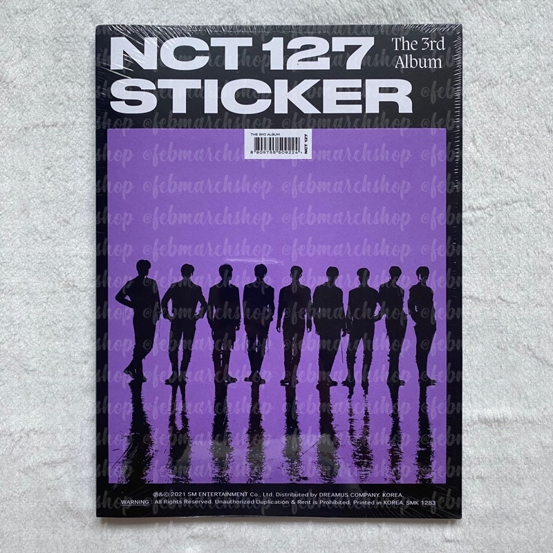 พร้อมส่ง อัลบั้มไม่แกะซีล nct 127 sticker sticky seoul city catharsis ...