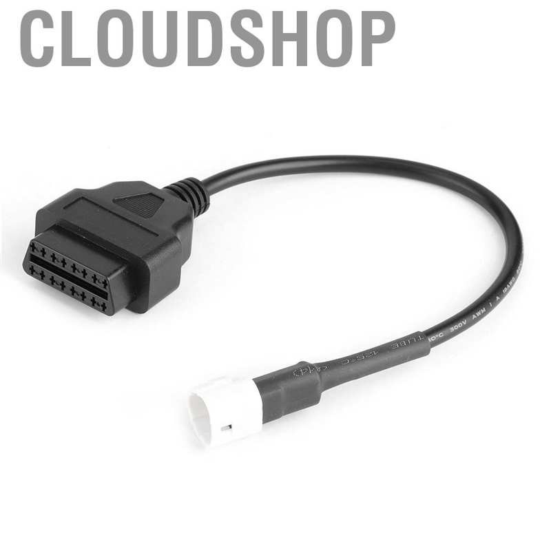 cloudshop-3-pin-to-obd2-fault-diagnostic-สายเคเบิ้ลสําหรับ-yamaha-mt-125-yzf-r125-ys-125