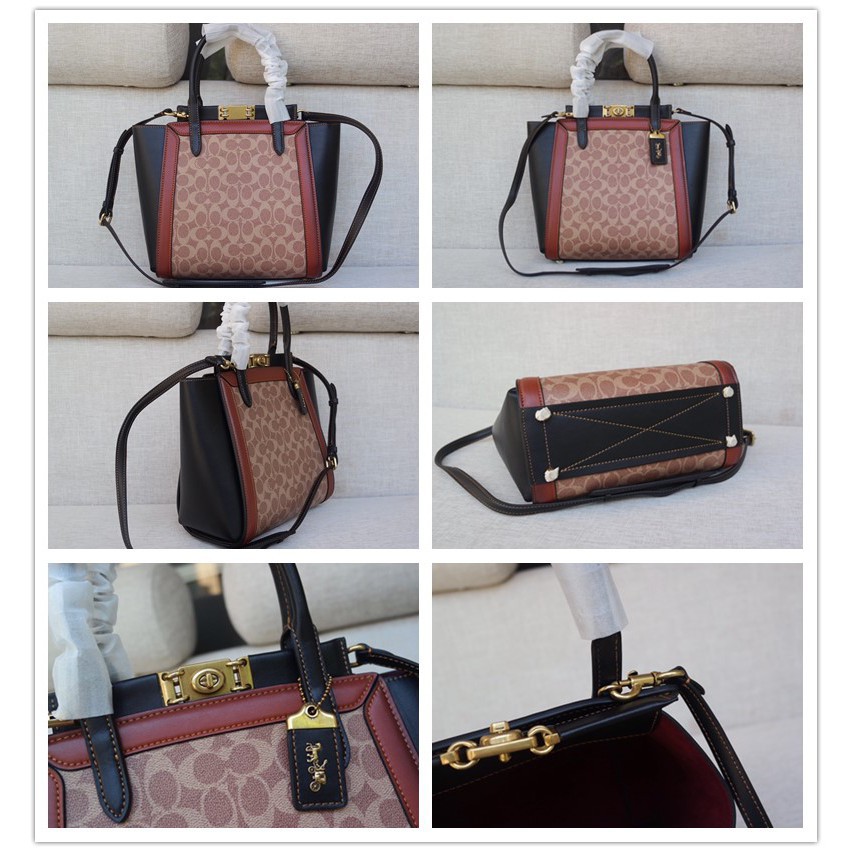 แท้-พร้อมส่ง-จัดส่งที่รวดเร็วจัดส่งฟรี-coach-f78487-78164-กระเป๋าแฟชั่นสตรี-กระเป๋าถือ-กระเป๋าสะพาย