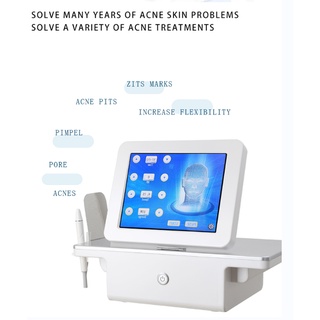 Portable Vacuum Negative Pressure Acne Removal Fraction RF Microneedle Machine Face Lifting Skin Rejuvenation Beauty Equ