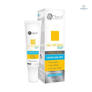 BR Derm Gel For Scar Plus บีอาร์เดิร์มเจล ฟอร์สการ์พลัส 15 กรัม เจลบำรุงผิวลดรอยแผลเป็นและรอยดำ  DeMed Clinic