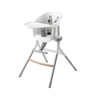 BEABA เก้าอี้ทานอาหารเด็ก Up&Down High Chair - Grey/White