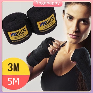 ภาพหน้าปกสินค้า【พร้อมส่ง】(1 คู่ 2 ชิ้น) ผ้าพันมือชกมวยยาว 3m / 5m - Boxing Hand Wraps  มวยไทย ที่เกี่ยวข้อง