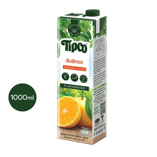 ภาพหน้าปกสินค้าTIPCO น้ำส้มสีทอง Sithong Orange juice 100% ขนาด 1000 มล. ที่เกี่ยวข้อง