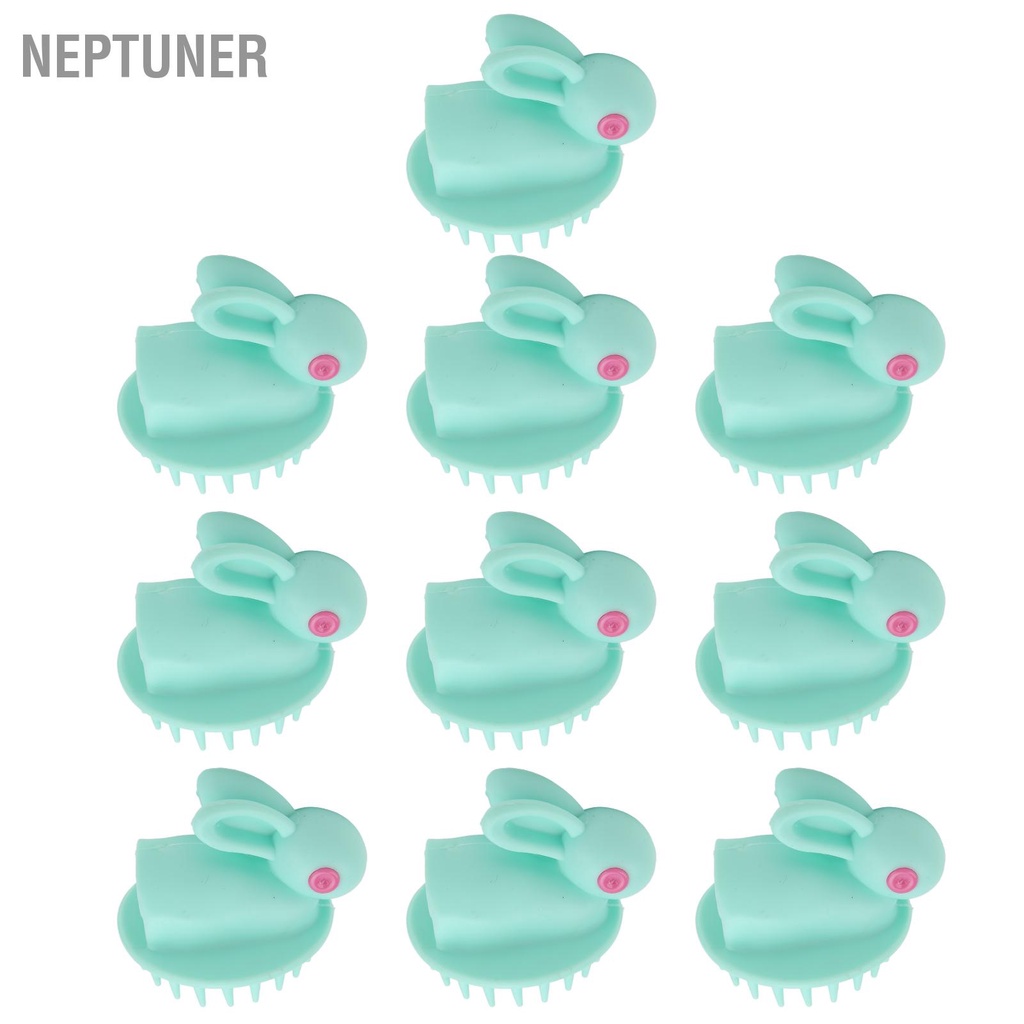 neptuner-แปรงอาบน้ํา-แบบนิ่ม-สําหรับสัตว์เลี้ยง-สุนัข-แมว-10-ชิ้น