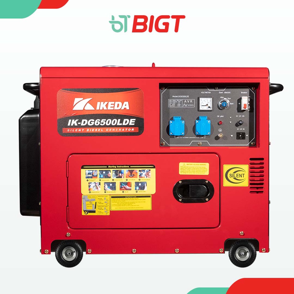 เครื่องปั่นไฟฟ้าดีเซลรุ่นikeda-dg6500lde-5-0kw-เครื่องกำเนิดไฟ-generator-ปั่นไฟ