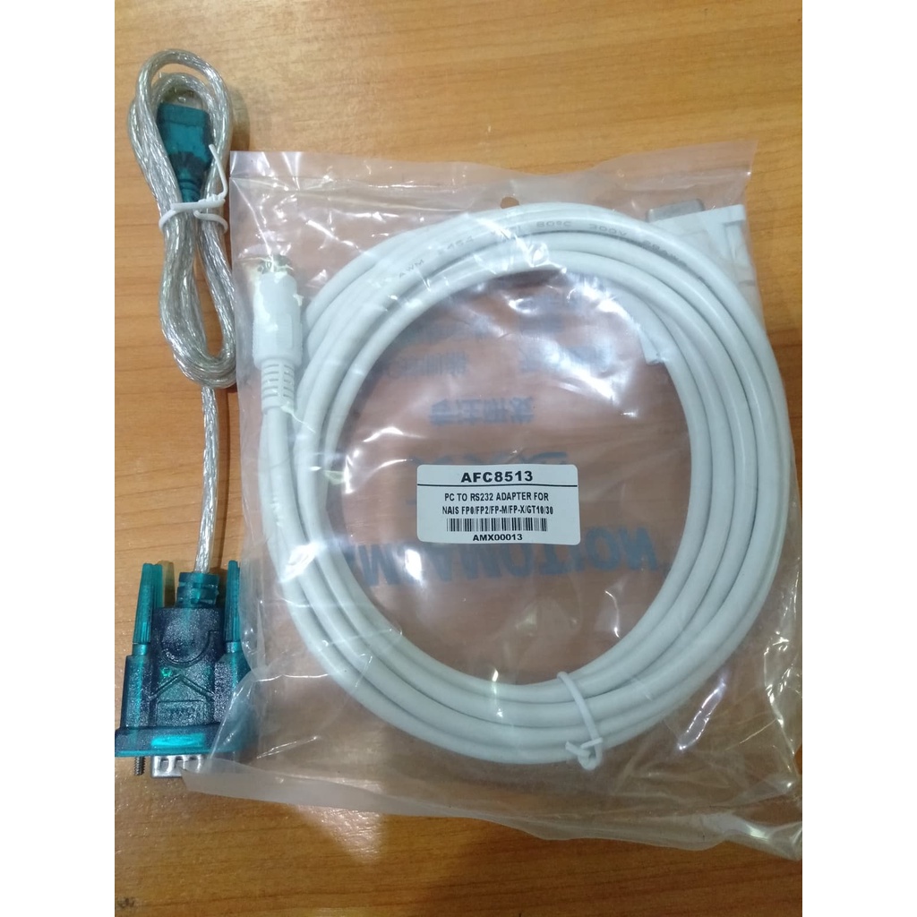 ๊usb-afc8503-8513-programming-wire-for-plc-panasonic-fp0-fp2-m-x-hmi-gt10-gt30-series