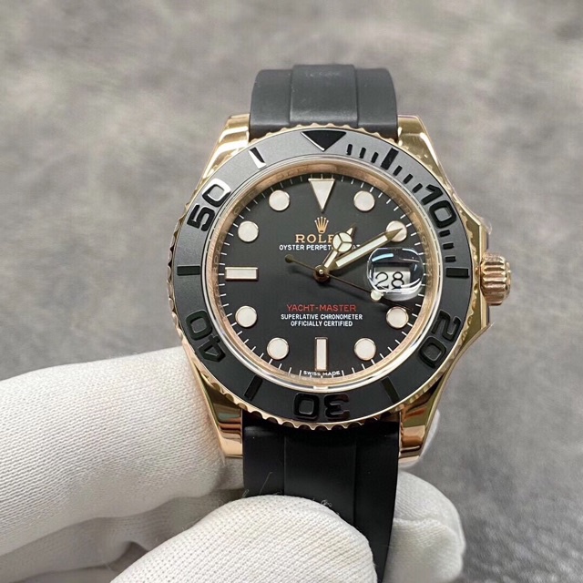 พรี-ราคา16700-rolex-yacht-master-40mm-116655นาฬิกาผู้ชาย-นาฬิกาแบรนด์เนม-เงิน-นาฬิกาข้อมือ