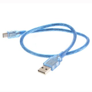 ภาพหน้าปกสินค้าCable USB2 A Mail TO B Mini 5pin (1.5M) สายสีฟ้า ที่เกี่ยวข้อง