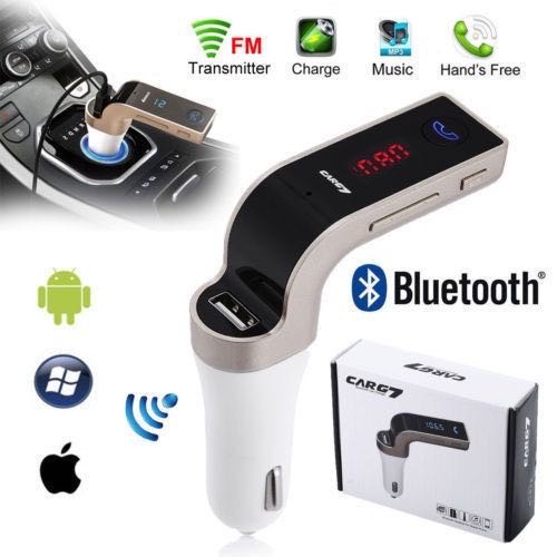 แท้-100-car-g7-อุปกรณ์รับสัญญาณบลูทูธในรถยนต์-bluetooth-car-charger