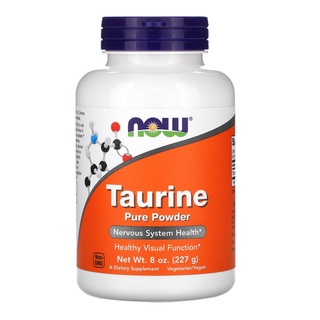 ภาพหน้าปกสินค้าNow Foods Taurine Powder 8 oz (227 g) ที่เกี่ยวข้อง