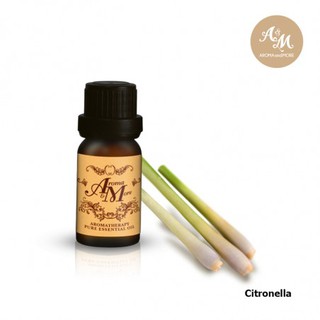 Aroma&amp;More Citronella“Java”Essential Oil 100% น้ำมันหอมระเหยตะไคร้หอม100% Java อินโดนีเซีย/ Indonesia 10/30ML