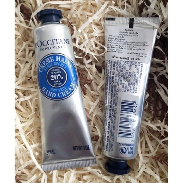 ครีมทามือ-ล็อกซิทาน-loccitane-l-occitane-shea-butter-hand-cream-for-dry-skin-30-ml-exp-05-2025