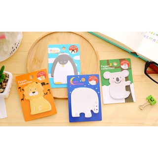 Sticky note/Time Memo Animal sticky note Fusen collection มีให้เลือก 9 แบบค่ะ