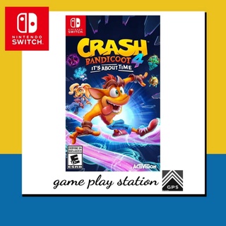 ภาพหน้าปกสินค้าnintendo switch crash bandicoot 4 it\'s about time  ( engliah zone 1 ) ซึ่งคุณอาจชอบสินค้านี้