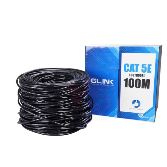 glink-สายแลนcat5e-100m-ภายนอก-gl5002-สีดำ