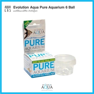 Evolution Aqua Pure Aquarium 6 balls (ไซส์เล็ก) แบคทีเรียแบบมีชีวิต สำหรับตู้ปลา