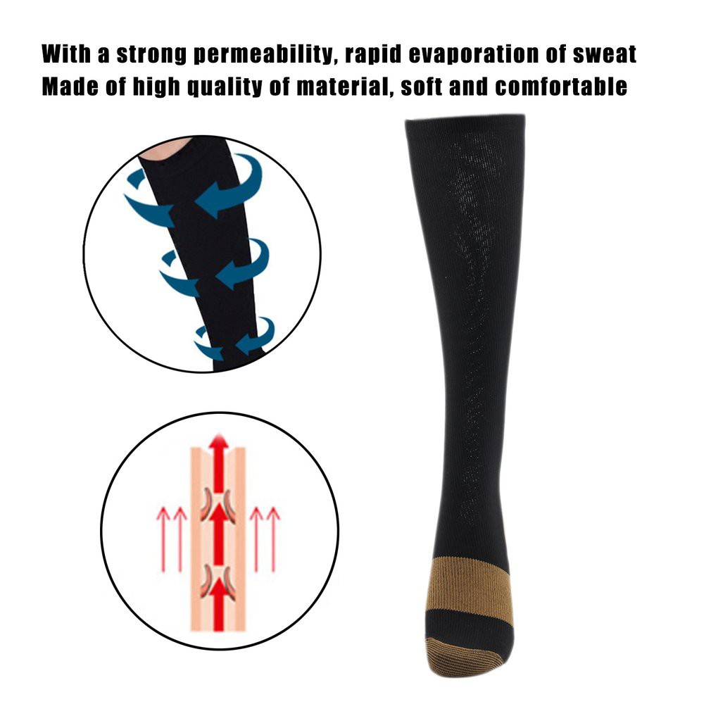 ถุงเท้าการเผาไขมัน-ถุงเท้าการบีบอัดต่อต้านความเมื่อยล้า-ถุงเท้า-unisex-anti-fatigue-compression-socks-anti-socks