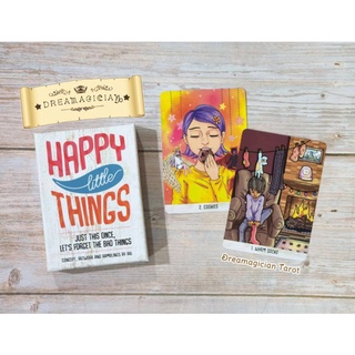 Happy Little Things ไพ่ออราเคิลแท้ลดราคา ไพ่ยิปซี ไพ่ทาโร่ต์ ไพ่ออราเคิล Tarot Oracle Card Decks