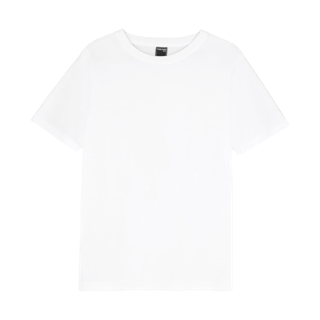 โปรโมชั่น : YuenPuen เสื้อยืดคอกลม สีขาว_ไม่ยืด ไม่ย้วย ไม่ต้องรีด เสื้อยืดสีพื้น เสื้อยืนพื้น เสื้อยืดเปล่า