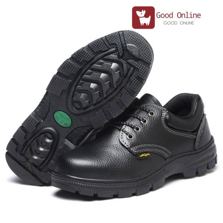 ภาพหน้าปกสินค้าgood online รุ่นS014 รองเท้าเซฟตี้ safety shoes หัวเหล็ก