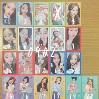 [พร้อมส่ง] การ์ด TWICE - What is love นายอน จองยอน โมโมะ จีฮโย มินะ ดาฮยอน แชยอง จื่อวี