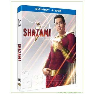 ชาแซม! บลูเรย์ คอมโบเซ็ต (บลูเรย์ปกติ &amp; ดีวีดี 2 ภาษา) / Shazam! Blu-ray Combo Set (Bluray &amp; DVD)