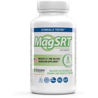 Jigsaw Health, MagSRT, Time-Release Magnesium, 240 เม็ด