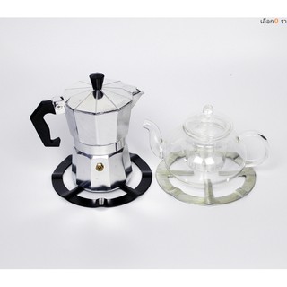 ชั้นวางเตาแก๊สมอคค่าพอท mokapot (สุ่มสี) จำนวน 1 ชิ้น