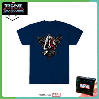 เสื้อยืด พิมพ์ลาย Marvel Thor Love and Thunder MTT1 สําหรับผู้ชาย