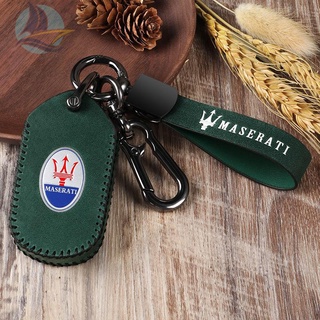 เหมาะสำหรับ Maserati car key cover Levante high-end bag Levante President Giberit gt key shell buckle