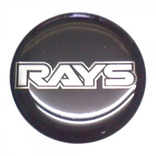 ราคาต่อ 2 ดวง 58mm. สติกเกอร์ RAYS เรย์ สติกเกอร์เรซิน sticker rasin 58 mm. (5.8 cm.)