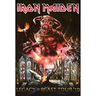 โปสเตอร์ Iron Maiden ไอเอิร์นเมเดน โปสเตอร์วงดนตรี ภาพวงดนตรี โปสเตอร์ติดผนัง โปสเตอร์สวยๆ poster ส่งEMSด่วนให้เลยครับ