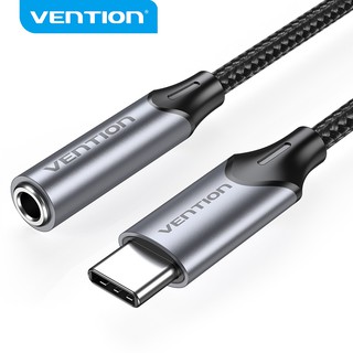 ภาพหน้าปกสินค้าVention Type C To 3 . 5 mm อะแดปเตอร์ช่องเสียบแจ็คหูฟัง Male To Female Usb C เชื่อมต่อสําหรับ Huawei BGM ที่เกี่ยวข้อง