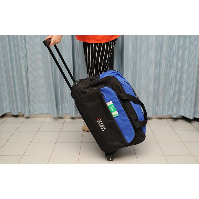 กระเป๋าเดินทาง-มีล้อลากคันชัก-brm-708-ใส่เสื้อผ้า-ของใช้-อุปกรณ์ออกกำลังการ-ผ้าหนา-ทนทาน-ซิปใหญ่-ราคาถูก