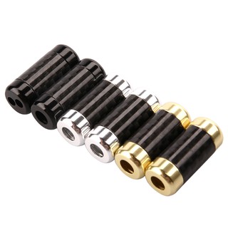 1 Pcs Carbon fiber Earphone cable splitter Y Shape Splitter