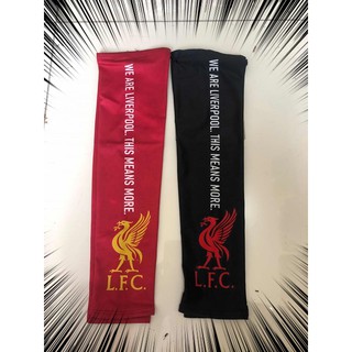 ปลอกแขน ลิเวอร์พูล  Running/Cycling Arm Sleeves Liverpool FC. มีสองสี แดงและดำ