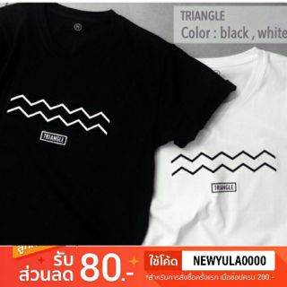 【hot tshirts】New ‼️เสื้อยืด TRIANGLE มีบริการเก็บเงินปลายทาง2022