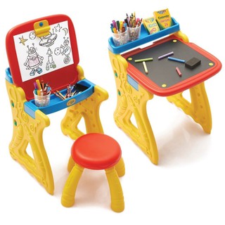โต๊ะกระดานวาดรูป+เก้าอี้ CRAYOLA 2-in-1 งานศิลปะ อุปกรณ์เครื่องเขียน ผลิตภัณฑ์และของใช้ภายในบ้าน PLAYN FOLD 2-IN-1 ART