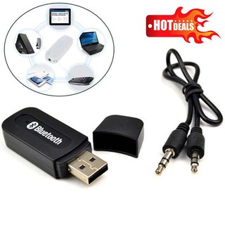 ภาพหน้าปกสินค้าaux บลูทูธมิวสิค USB Bluetooth Audio Music Wireless Receiver Adapter 3.5mm Stereo Audio Bt 163 ที่เกี่ยวข้อง