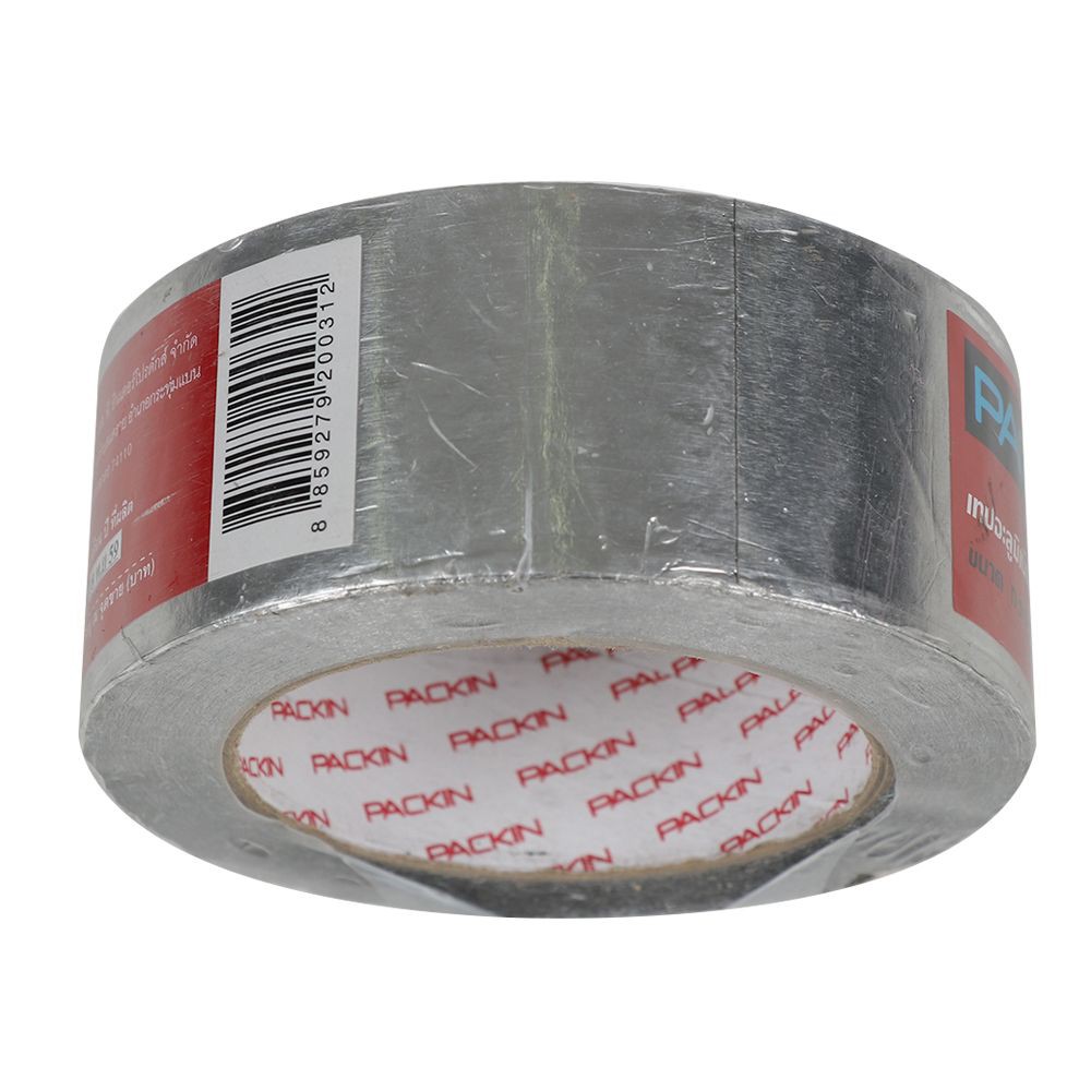 aluminium-tape-pack-in-50-mm-x-25-m-เทปอะลูมิเนียม-pack-in-50-mm-x-50-m-ไม่มีไลเนอร์-วัสดุประสานและอุดรอยรั่ว-เคมีภัณ