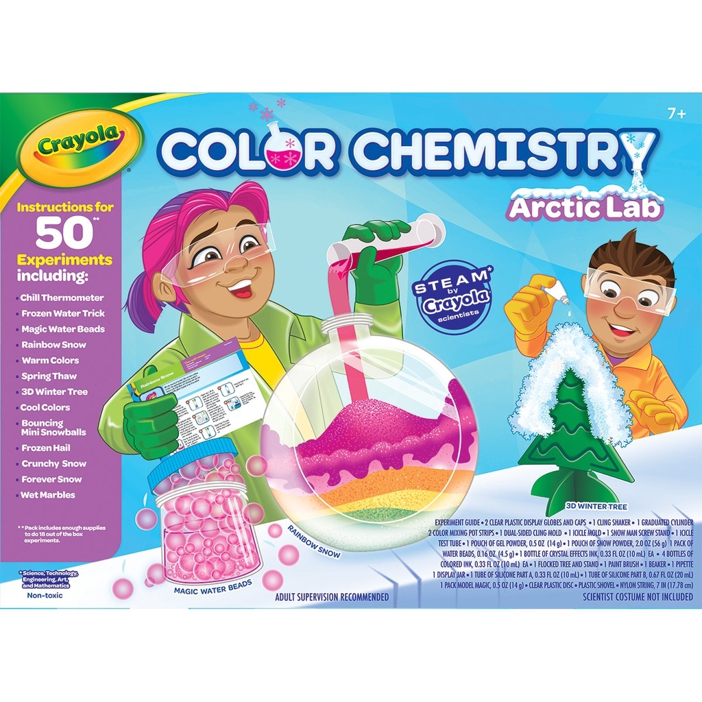 crayola-color-chemistry-arctic-lab-ชุดสีทดลองเคมีขั้วโลกเหนือ