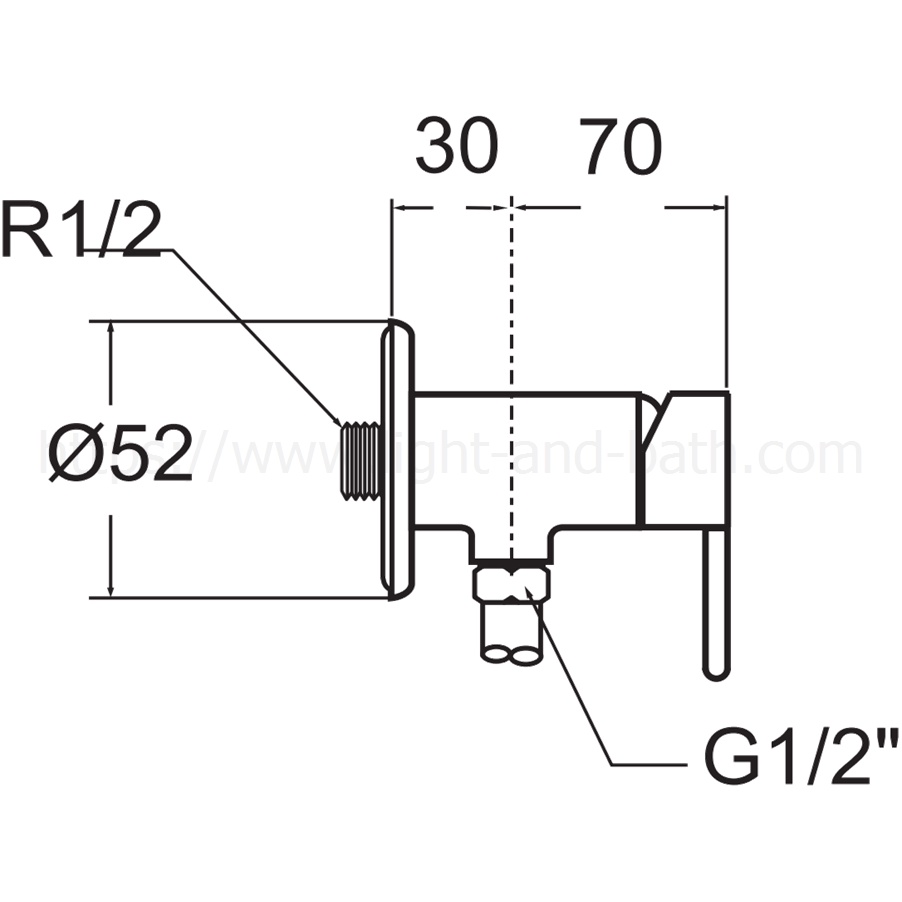 01-06-american-standard-a-2283-10-ก็อกน้ำเย็นยืนอาบ-แบบติดผนัง-ไม่รวมชุดฝักบัวสายอ่อน-รุ่น-onyx-mono