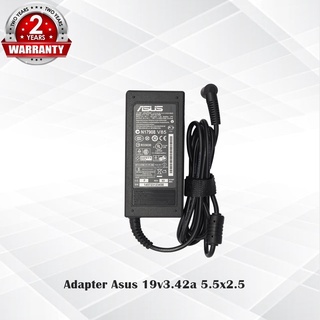 สินค้า Adapter Asus 19v3.42a *5.5x2.5* / อะแดปเตอร์ เอซุส 19v 3.42a หัว *5.5x2.5* แถมฟรีสายไฟ AC *ประกัน 2 ปี
