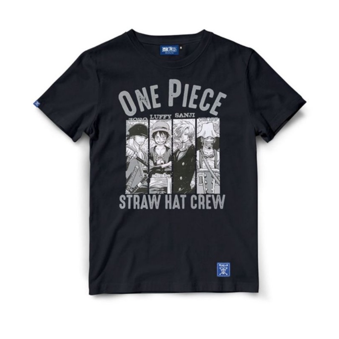 เสื้อยืดonepieceลิขสิทธิ์แท้-สีแดง-สีดำ-t00024