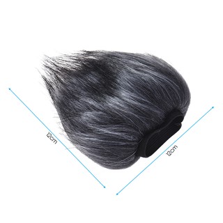 ภาพขนาดย่อของภาพหน้าปกสินค้าEY-M23 Furry Outdoor Microphone Windscreen Artificial Fur Muff Wind Cover 12cm*12cm (L * D) for Zoom H1 H2N H4N Pro H6 f จากร้าน elliotm1.th บน Shopee