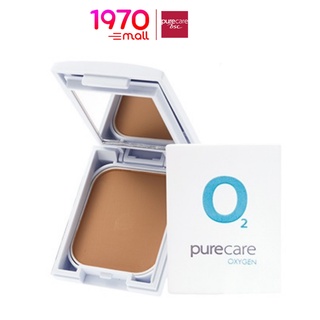 [Outlet] PURE CARE O2 SHINE CAKE POWDER 11.8g. แป้งผสมรองพื้น ปกป้องผิวจากรังสียูวีได้สูงสุดถึง 20 เท่า